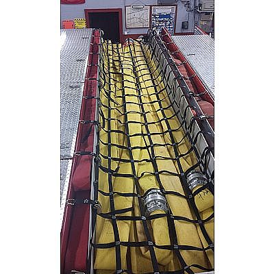 Cargo Nets for Fire Truck Hose Beds Help Save Lives